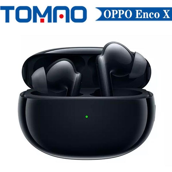 

headphones & earphones oppo enco x w51 tws earphone wireless bluetooth 5.2 earbuds active noise cancellation for find x2 pro ace 2 mobile ph
