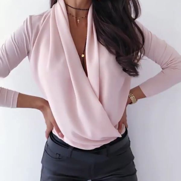 

women's blouses & shirts female leopard print shirt, snakeskin, solid color, club party, classy job. gq1g, White