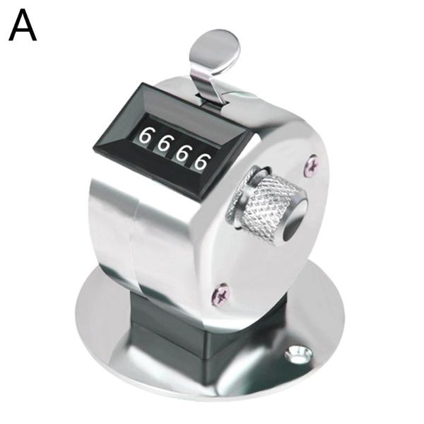 

timers portable 4 digit number handheld tally counter mini mechanical digital manual counting hand click golf clicker