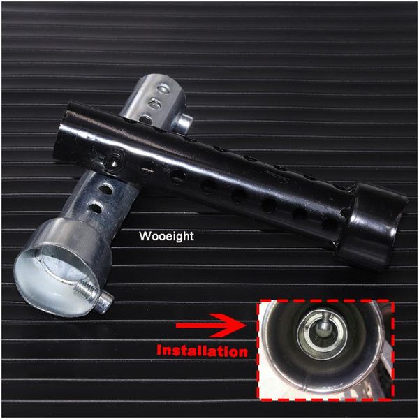 

motorcycle exhaust system wooeight 35*140mm universal for metal muffler adjustable db killer noise sound eliminator