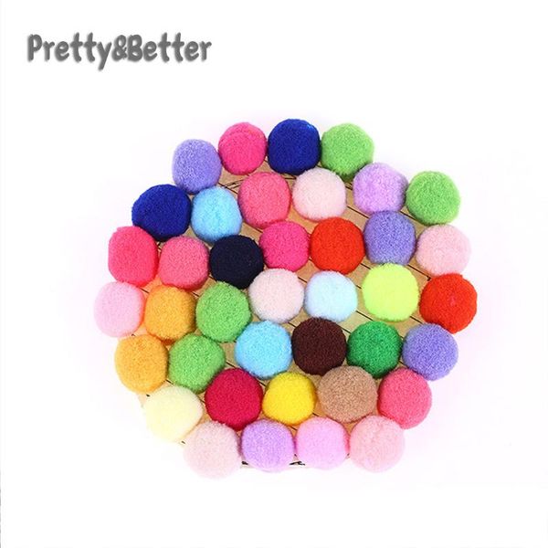 

cat toys pretty&better soft toy plush balls kitten candy color colorful ball interactive play scratch catch hamster