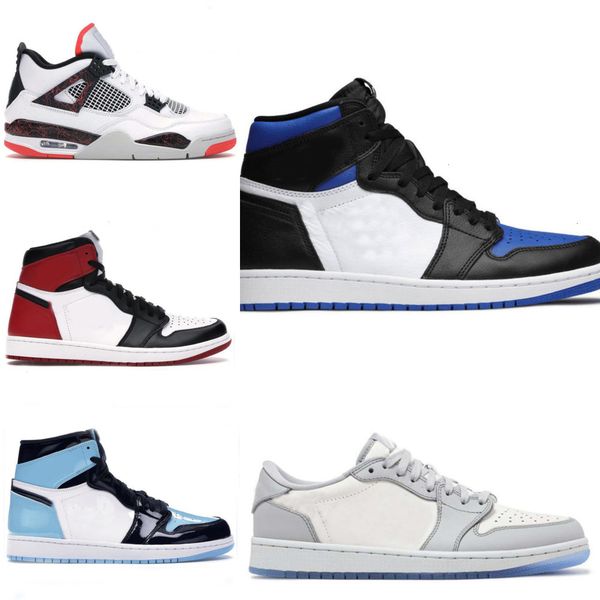 

1 1s jumpman men basketball shoes designer sneakers running shoe sports torch hare game royal pine green court with box 19rblgnjah