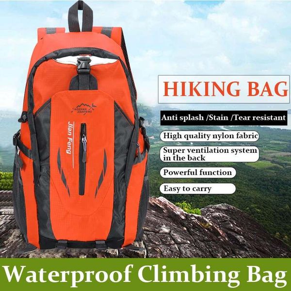 

backpack men travel nylon waterproof youth sport bags casual camping male lapwomen outdoor hiking bag