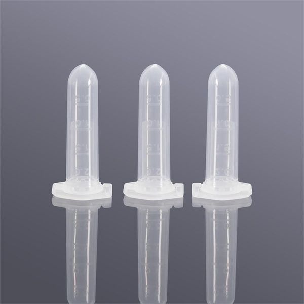 

lab supplies plastic micro centrifuge tube 2ml 5ml 10ml point bottom with lid