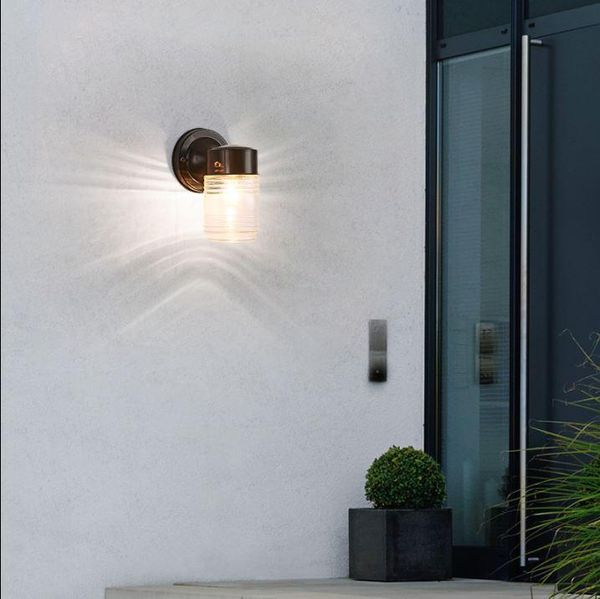 

outdoor waterproof aluminum simple courtyard corridor lamp balcony landscape led wall lamps