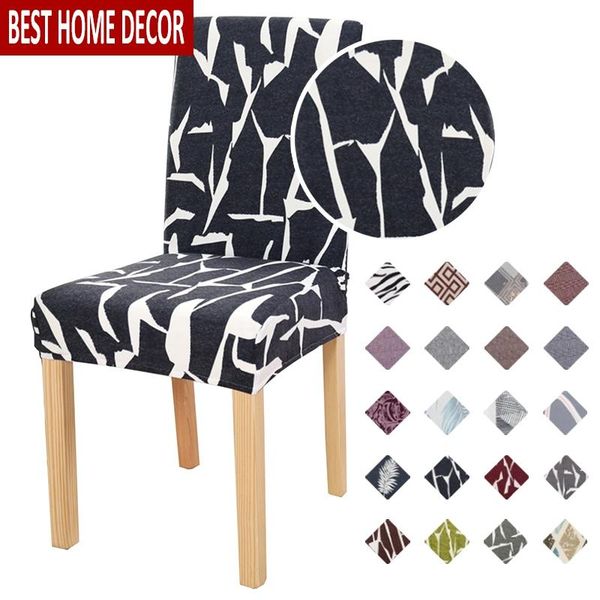

chair covers modern printed anti-dirty cover kitchen slipcover elastic seat for banquet wedding dinner restaurant house decor