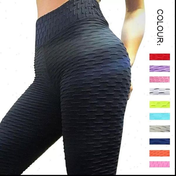 

push up brand sport legins women legging fitness high waist sweatpants anti cellulite pantalon taille haute plus size, Black