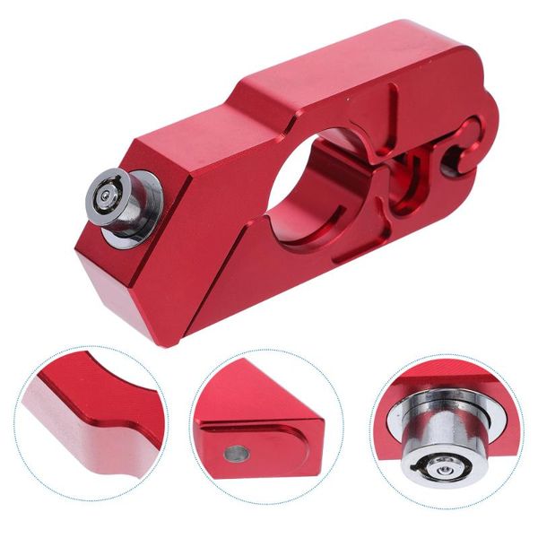 

bike locks 1pc professional handlebar lock aluminum alloy motorcycle anti theft