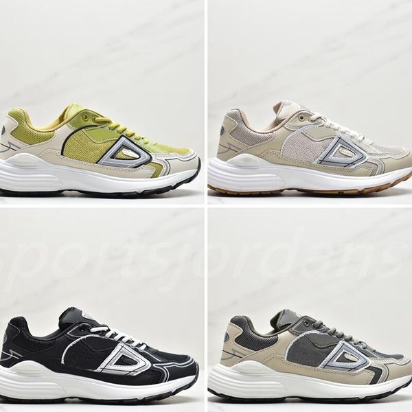 

mens designer b30 basketball shoes cream mesh white ultra-lightweight sculpted rubber outsole beige with blue olive technical fabric running