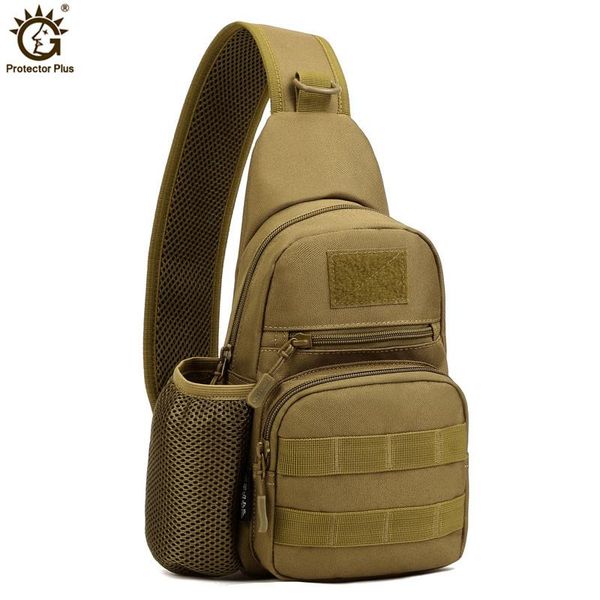 

men waterproof chest pack outdoor professional tactical shoulder bag military camping hiking trekking travel bags