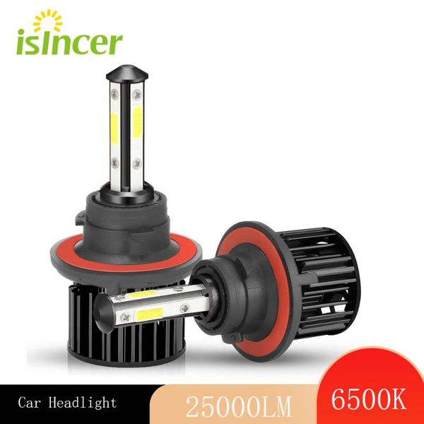 

car headlights 2pcs 1700w 250000lm 4-sides led headlight kit hi/lo power bulbs 6500k 9005/9006/h4/h7/h11/h13/9004/9007