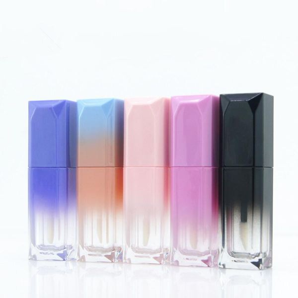 

storage bottles & jars diy lip glaze container with multi-color lipgloss tube gloss empty cosmetic inner plug