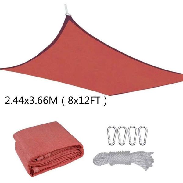 

shade waterproof outdoor garden canopy patio multi sizes net sun sail 875a