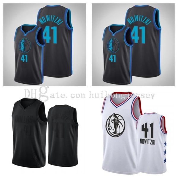 

basketball jersey 41 dirk nowitzki, Black;red