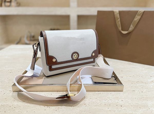 

designer luxury storage bag flip letter printed canvas home casual commuting fashion one-shoulder messenger lady