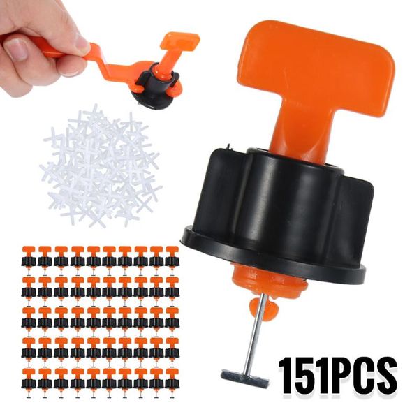 

professional hand tool sets 151pcs tile spacer leveling system for flooring wall carrelage leveler locator spacers plier