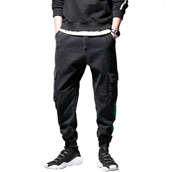 

transportation drop men cargo pants sweatpants corridors m-3xl abz02 muti, Black