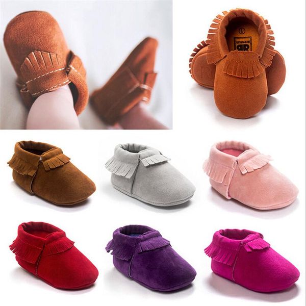 

first walkers baby shoes soft sole suede leather infant toddler cute prewalker