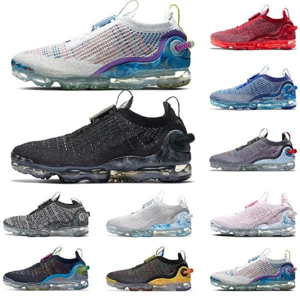 

max summit white knit men women running shoes team red deep royal stone blue pure platinum oreo obsidian newsprint iron smoke dark grey mens