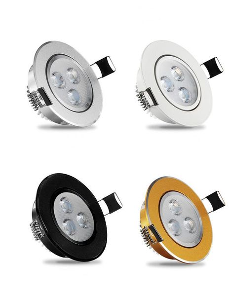 

downlights dimmable 3w 6w 10w 14w 18w 24w 30w 40w ceiling lamp recessed cob led spot lights ac85-265v indoor lighting
