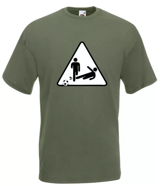 

t-shirt j2463 ball o leg football old manners, White;black