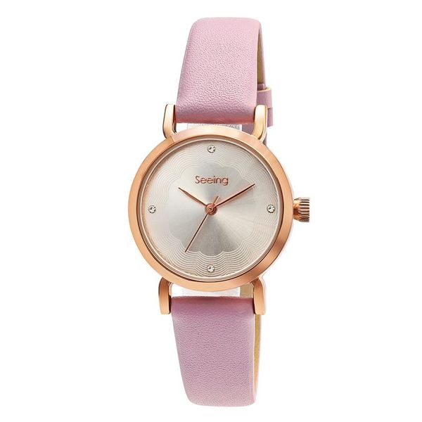 

wristwatches exquisite simple style women watches luxury fashion quartz ulzzang brand clock montre femme, Slivery;brown