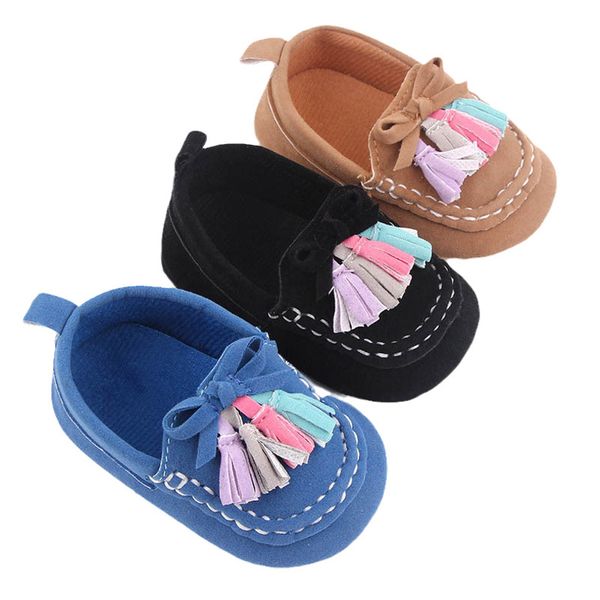 

baby first walkers infant shoes toddler girls boys footwea spring autumn tassel moccasins soft newborn wear 0-12m b8307