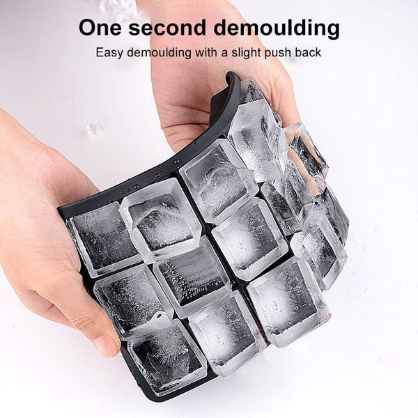 

silicone + pp ice tray mould with lid honeycomb cream tools kitchen gadgets baking moulds