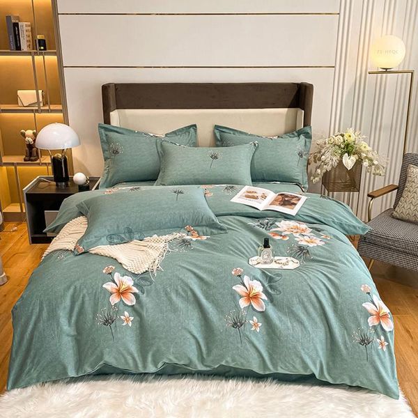 

bedding sets svetanya duvet cover set sanded cotton  king size linens sheet pillowcase