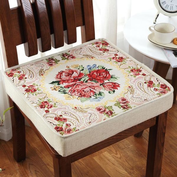 

cushion/decorative pillow pastoral style thciken chair cushion floor mat women multi colors poam seat sofa pad square 1pcs throw cushions