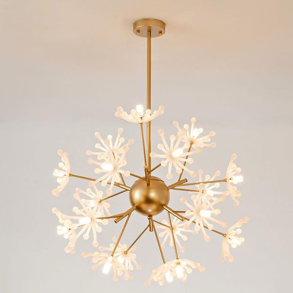 

chandeliers modern dandelion chandelier lighting led g4 pendant lamp for bedroom dining table home foyer hall decoration black gold