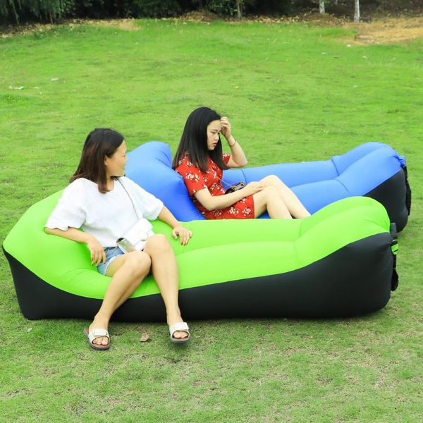 

sleeping bags inflatable lounger portable hammock air sofa and camping chair ideal couch beach bag