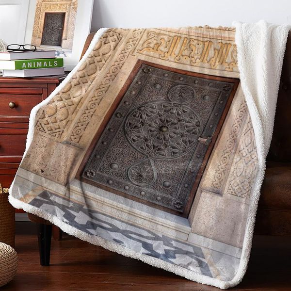 

blankets bronze flower door lamb flannel blanket super warm soft cashmere sherpa throw on sofa bed bedspread