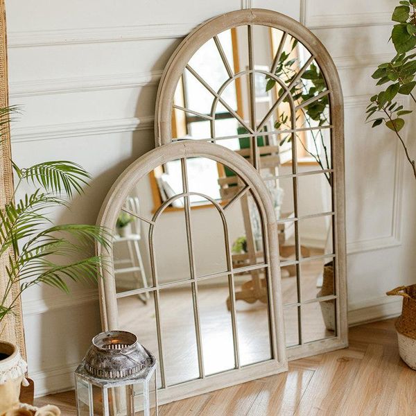 

mirrors antique art decorative mirror iron wall hanging false window