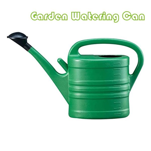 

watering equipments household can plastic comfortable grip gardening tools smooth surface glitch-garden essential supplies