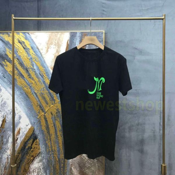 

2020 summer luxury mens letter print t shirt designer t shirts fashion men 3 color t shirt casual fashion designer cotton tee, White;black