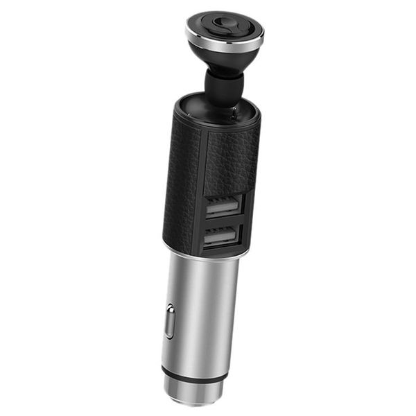 

in 1 car bluetooth headset multifunction usb metal one ear sport wireless business handsheadphones & earphones