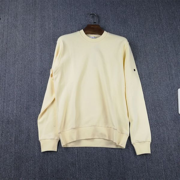 

Stone Pirates 21ss Compass sign Crew neck sweatshirt Basic fund Cotton long sleeve T-shirt simple style, Black