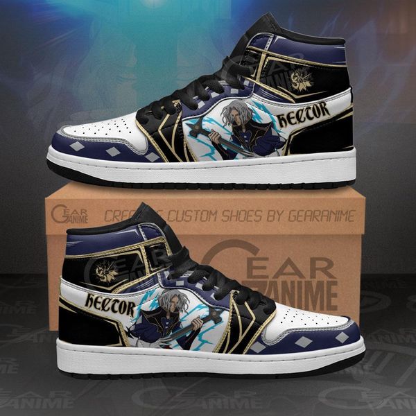 

castlevania hector sneakers custom anime sho