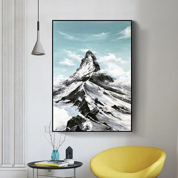 

paintings hand painted abstract oil painting porch living room decorative modern simple european american light luxury hanging pa