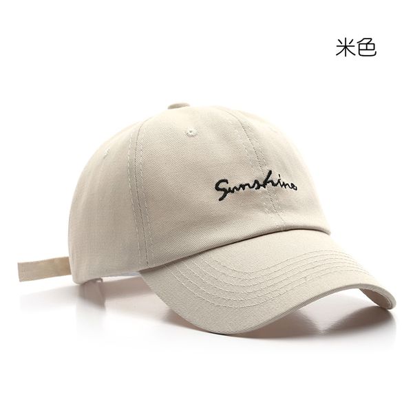 

korean japanese style letters embroidered peaked cap trendy mens sports casual versatile womens travel sun baseball hat no. 5, Blue;gray