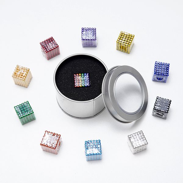 

new magic buck 3mm decompression rubik's cube color ball puzzle magnetic toys