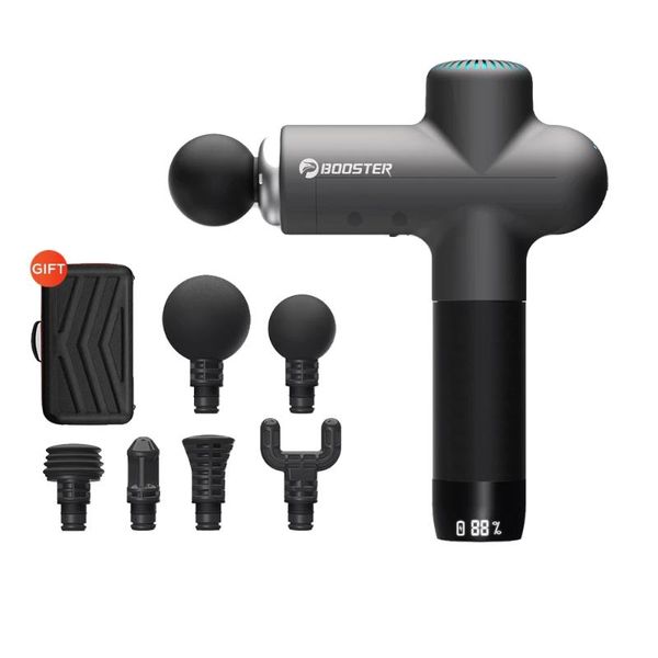 

massage gun electric neck massager lcd display deep muscle relaxation fitness pain relief tools