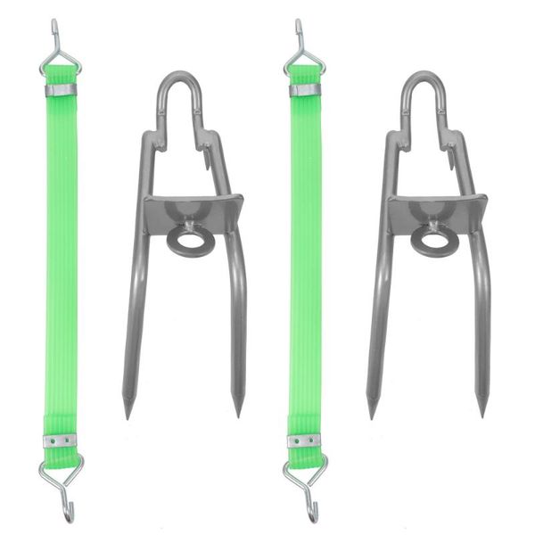 

cords, slings and webbing 1 pair of tree climbing spikes shoes with stretch straps cat paws pole