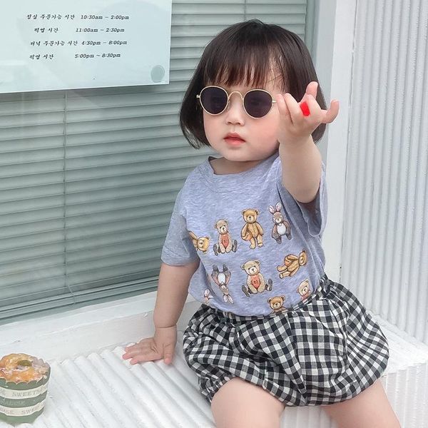 

children's pants baby girls korean clothing summer shorts 2021, Black