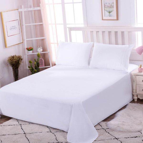 

bedding sets single piece of bed sheet pure color family el student dormitory 1.5/1.8/2.0 meters