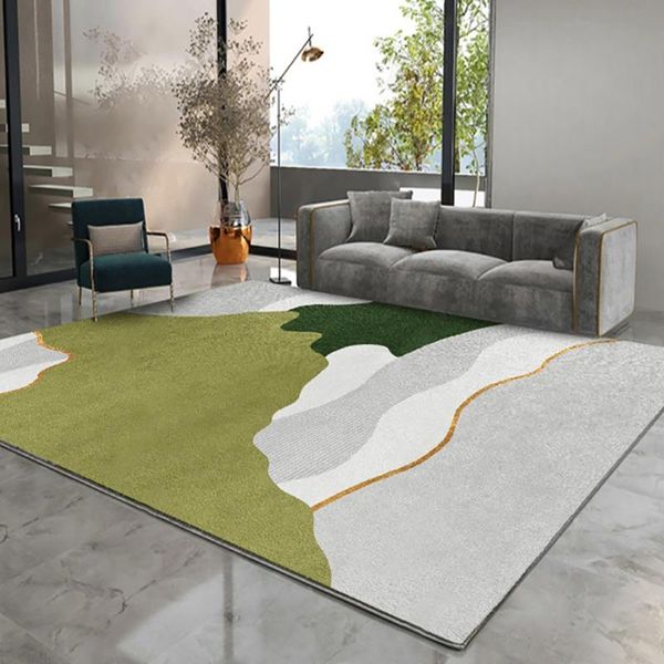 

carpets modern light luxury art rugs carpet for home living room balcony bedside bedroom soft mat rug shaggy decor office non-slip