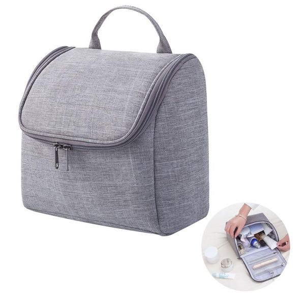 

storage bags oxford cloth bag with hook breathable wear-resistant practical travel organizer portable cosmetic