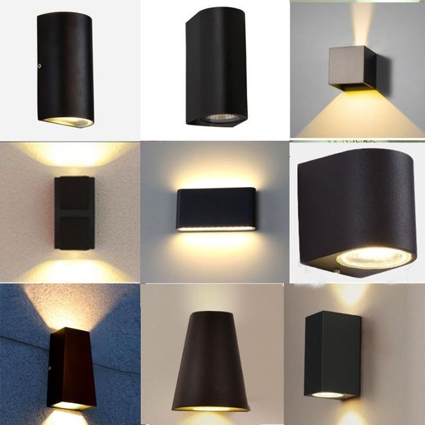 

outdoor wall lamps nordic led lamp waterproof bokeh light courtyard aisle bedroom bedside balcony