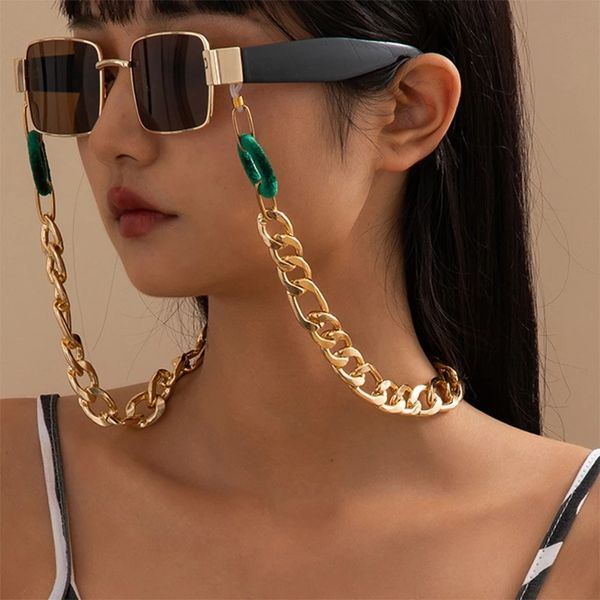 

chic sunglasses chains holder for women alloy punk chain eyeglasses chains lanyard glass fashion jewelry wholesale gifts